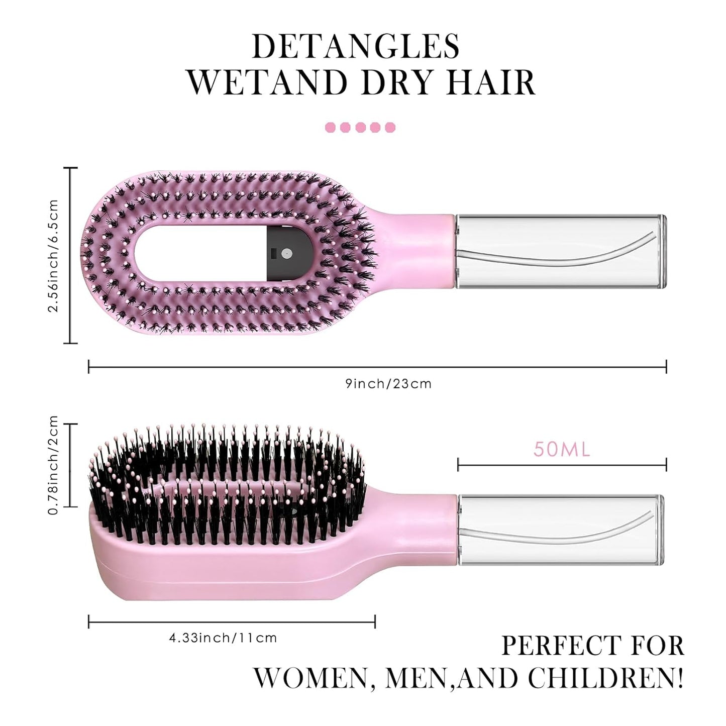 Spray Hair Brush