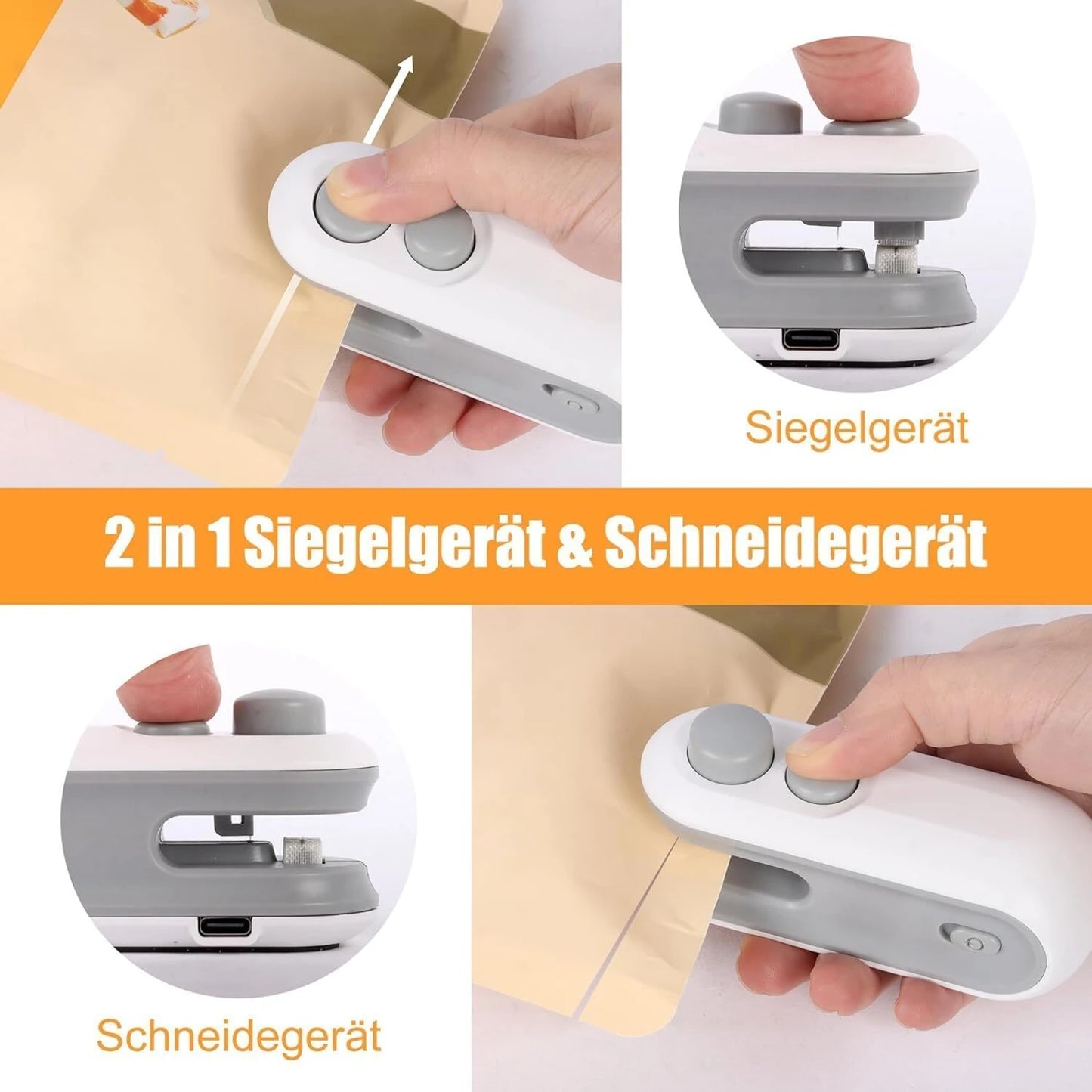 Rechargeable Mini Bag Sealer Machine