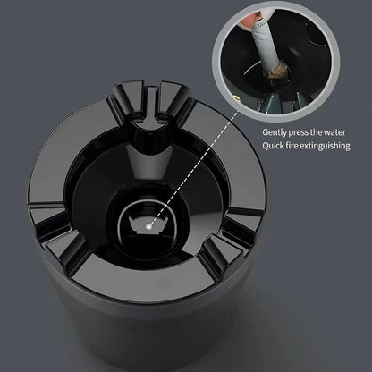 Car Ashtray With Water Tank