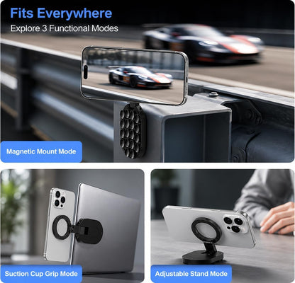 3 in 1 Mobile Stand Suction Cup