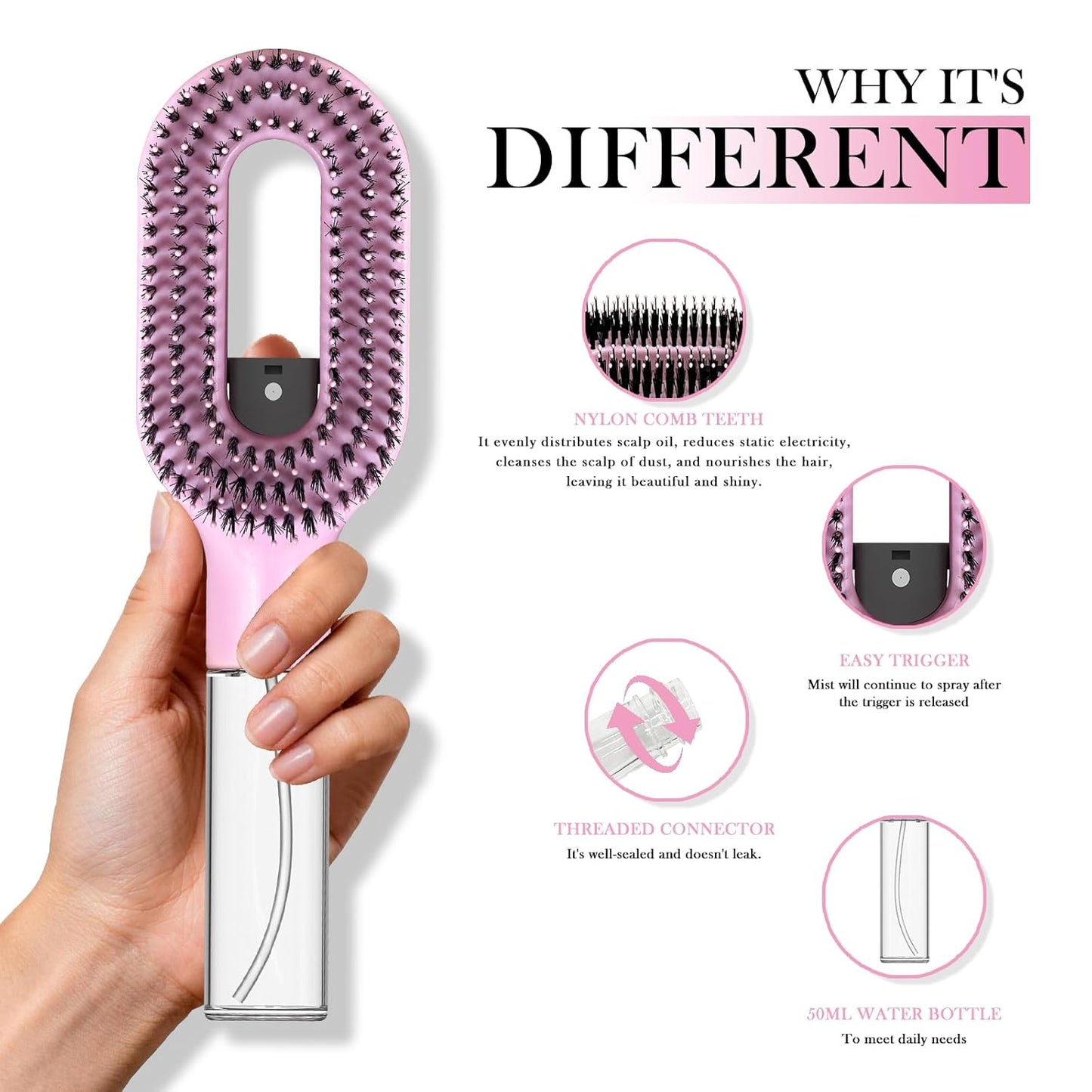 Spray Hair Brush