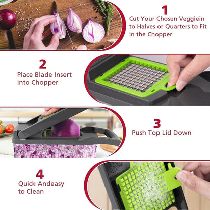 Vegetable Chopper and Slicer