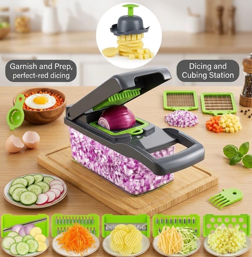 Vegetable Chopper and Slicer