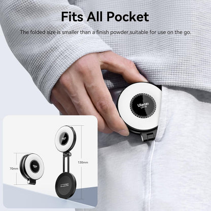 Magnetic Selfi Ring LED Phone Light
