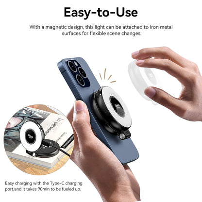 Magnetic Selfi Ring LED Phone Light